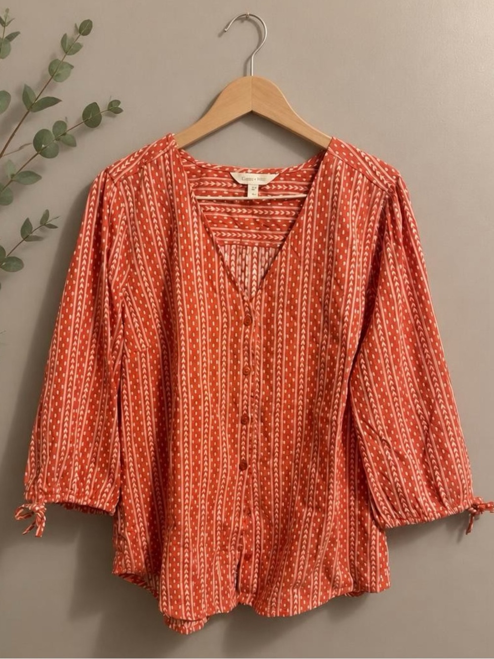 100% Organic Cotton Garnet Hill Blouse